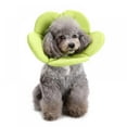 thumbnail image 1 of Flower Shapes Soft Pet Cone Recovery Collar for Dogs Cats After Injury, Neck Cover Avoiding Scratch The Wound to Heal Faster, Convenient Adjustable E-Collar, 1 of 7