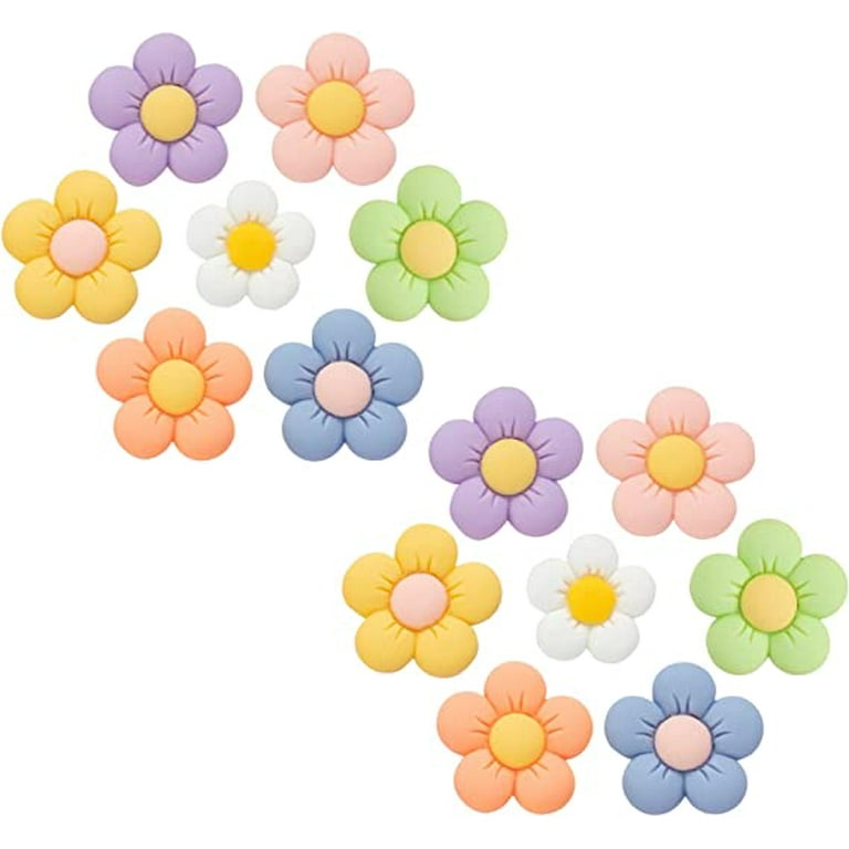 Flower Shoe Charms for Girls Cute Flower Designer Shoe Charms for