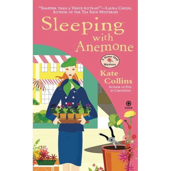 Flower Shop Mystery Sleeping with Anemone, Book 9, (Paperback)