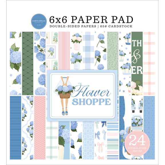 Flower Shoppe 6x6 Paper Pad