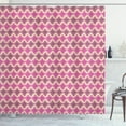 thumbnail image 1 of Flower Shower Curtain, Abstract Spring Petal Silhouettes Hand Drawn Nature Growth Pattern, Fabric Bathroom Set with Hooks, 69W X 84L Inches Extra Long, Dried Rose Beige and Pink, by Ambesonne, 1 of 3
