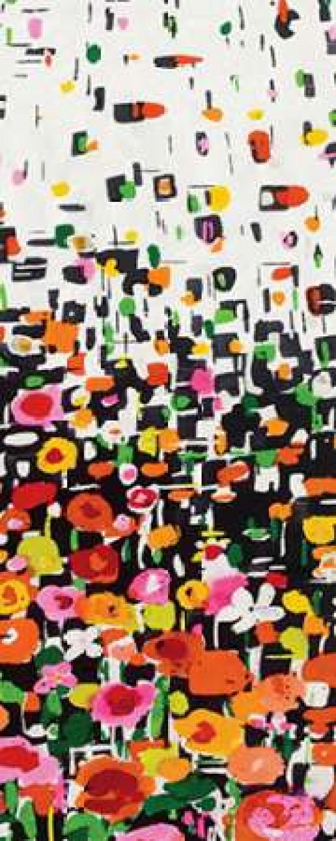Flower Shower III Canvas Art - Wild Apple Portfolio (24 x 48)