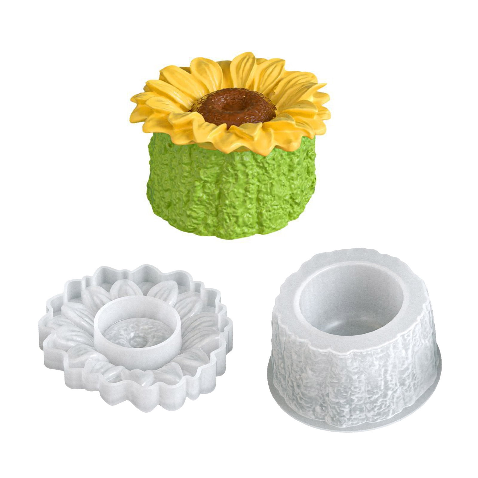 Flower Silicone Mold Cups Moulds Silicone Texture for Decorative Resin ...
