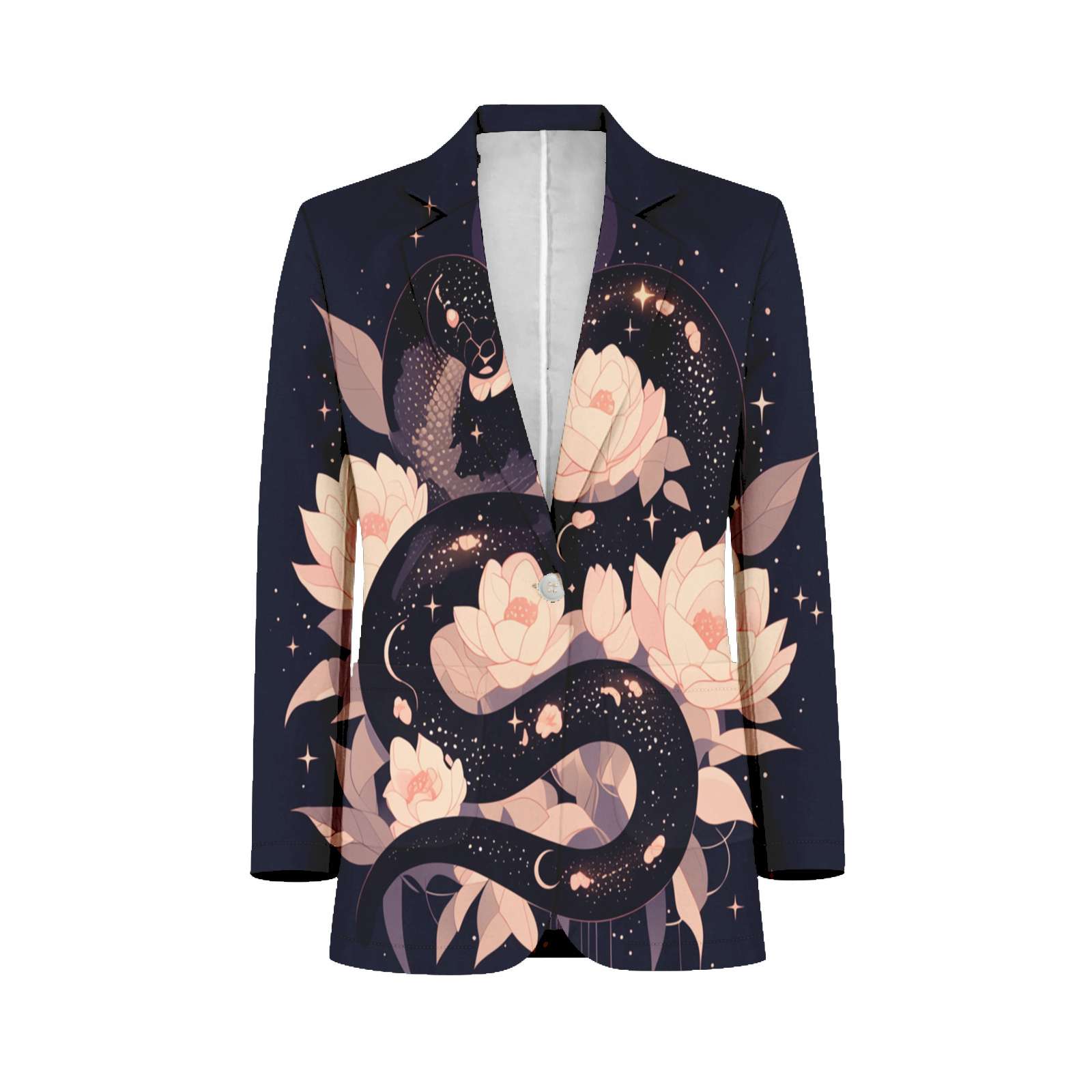 Flower Snake Mens Suits Shawl Collar Slim Fit Suit Mens Groom Jacket ...