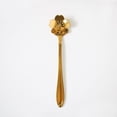 thumbnail image 1 of Flower Spoon Coffee Teaspoon Set Stainless Steel Tableware Creative Sugar Spoon Tea Spoon Stir Bar Spoon Stirring Spoon,Different Patterns (Gold), 1 of 5