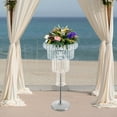 thumbnail image 1 of Flower Stand, Wedding Flower Stand with LED, 4 Tier Flower Stand, 1 of 19