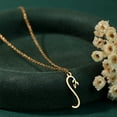 thumbnail image 1 of Flower Stem Leaf Plant Botanical Floral Charm Pendant Necklace Jewelry Accessories Neck Chain Necklace Birthday Gifts, 1 of 4