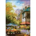 thumbnail image 1 of Flower Street Counted Cross Stitch Kit-10.25"X15" 14 Count, Pk 1, RIOLIS, 1 of 2