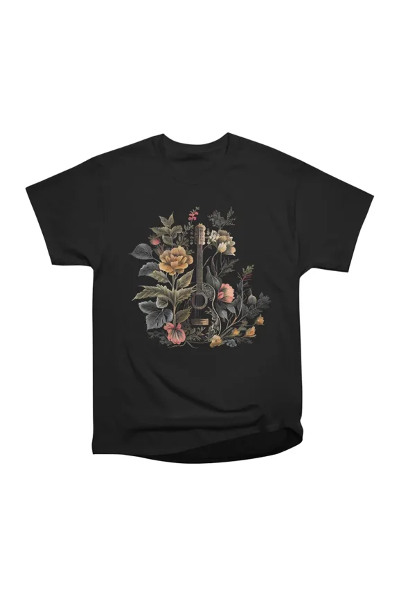 Flower Strings T-Shirt Tee Gift For Him Merch For Her Apparel For Friend