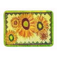thumbnail image 1 of Flower - Sunflower Machine Washable Memory Foam Mat, 1 of 2