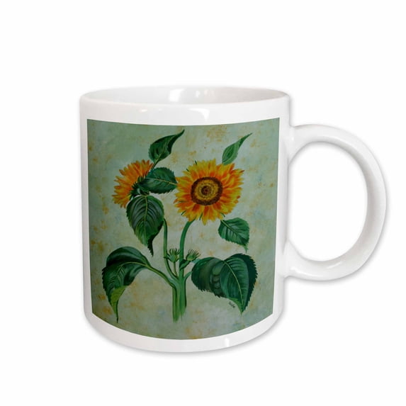3drose, Flower Sunflowers, 11oz Mug