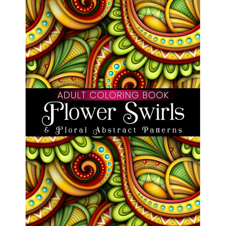 Flower Girls: Coloring Book For Adults and Teens Featuring Unique Portrait  Illustrations with Detailed Floral Designs for Relaxation and Stress Relief