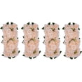 thumbnail image 1 of Flower Table Decorations Floral Centerpieces 4 Pcs Silk Table Rose Flower Arrangements, Artificial Wedding Floral Centerpieces for Reception, Kitchen Living Room, Home Decor, Champagne, 1 of 6