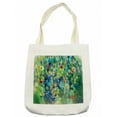 thumbnail image 1 of Flower Tote Bag, Vibrant Colored Blooms Clusters down from Branch Spring Season Birth Season Image, Cloth Linen Reusable Bag for Shopping Books Beach and More, 16.5" X 14", Cream, by Ambesonne, 1 of 2