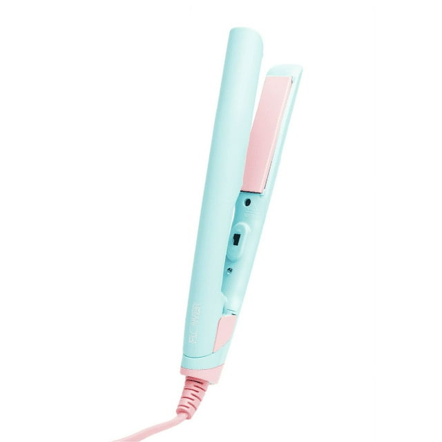Flower Travel Flat Iron, Compact Mini Straightener with Dual Voltage for Travel