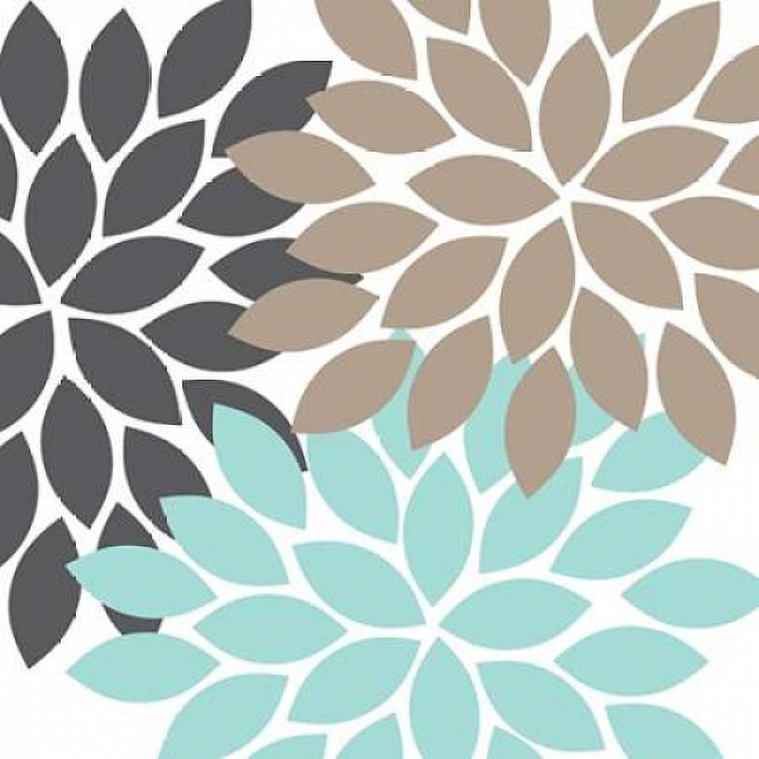 Flower Trio II Canvas Art - Tamara Robinson (24 x 24)