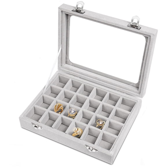 Flower Umbrella Jewelry Storage Earrings Necklace Rack Storage Display Stand