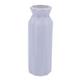 thumbnail image 1 of Flower Vase Clear, Unbreakable Narrow Bud Vase for Single Stem Roses, Shatterproof Plastic Vase for Office Desk Grey 2.8"L x 2.8"W x 7.9"H, 1 of 6