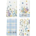 thumbnail image 1 of Flower Vase Hello Spring Kitchen Towels Dish Towels, 18x26 Inch Seasonal Decoration Hand Towels Set of 4, 1 of 6
