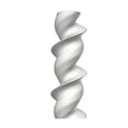 thumbnail image 1 of Flower Vase with Spiral Modern Design, Minimalist Decorative Vase for Pampas Grass and Fresh Flowers, Elegant Home Accent for Living Room Shelf Decor or Dining Table Centerpiece White, 1 of 4