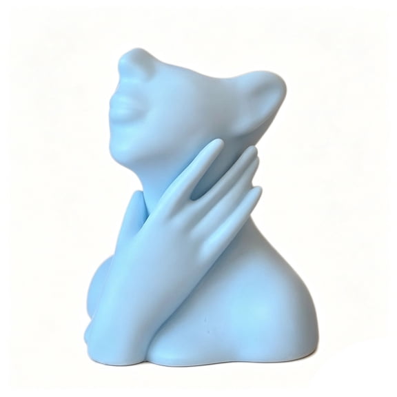 Flower Vase for Decors Face Vase for Flowers,Female Form Head Bust Vases,Head Vases for Home Decors Desktop Decorations