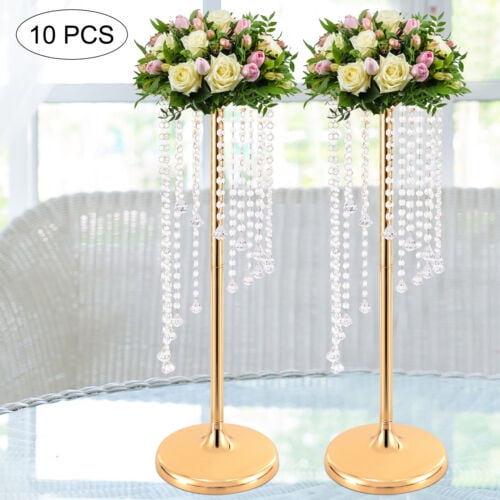 Flower Vases Candle Stand Table Centerpieces Candlestick For Wedding Decoration