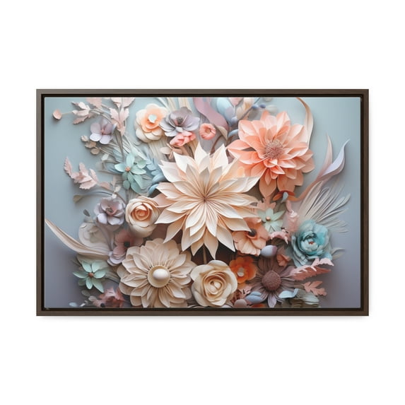 Flower Wall Art, Wildflower Wall Decor, Framed Flower Wall Art, Floral