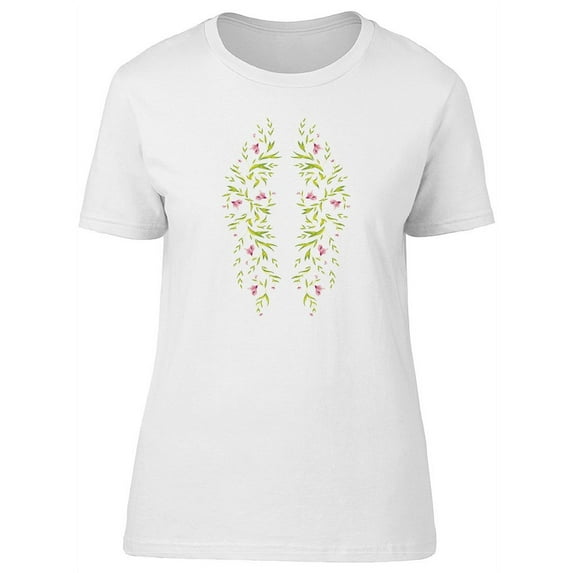 Flower Wall Design Tee Women's -Image by Shutterstock