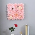 thumbnail image 1 of Flower Wall Panel 13.7x13.7in Artificial Silk Flower Hydrangea Rose Floral Panel For Wedding Photo Stage Home Party Background Decoration-Birthday Gifts For Women-Home Essentials, 1 of 8