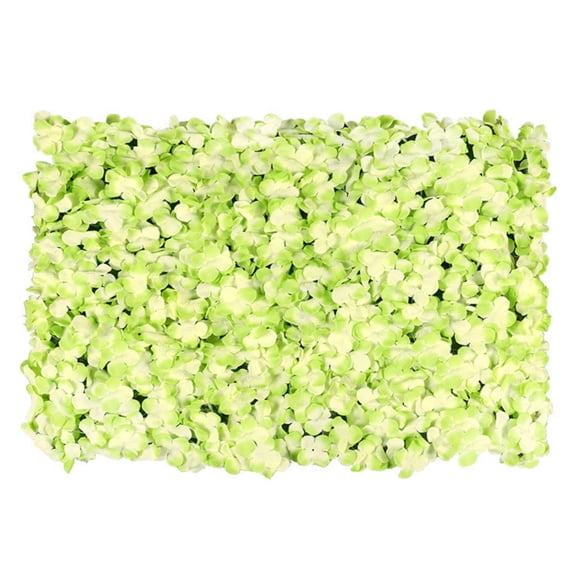 Flower Wall Panel Floral Backdrop -Flower Wall Decor, Fake Flower Wall Backdrop, Artificial Flowers for Wall, Faux Hydrangea Floral Wall for Wedding, Party, Nursery, Bridal Shower