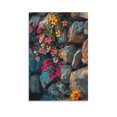 thumbnail image 1 of Flower Wall Poster 1 Wall Art Poster Gifts Bedroom Prints Home Decor Hanging Picture Canvas Painting Posters 12x18inch(30x45cm), 1 of 6