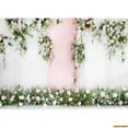thumbnail image 1 of Flower Wall Wedding Photography Backdrops Indoor Background Ceremony Portrait Photo Studio Props FL-02, 1 of 5