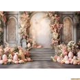 thumbnail image 1 of Flower Wall Wedding Photography Backdrops Indoor Background Ceremony Portrait Photo Studio Props YR-, 1 of 5