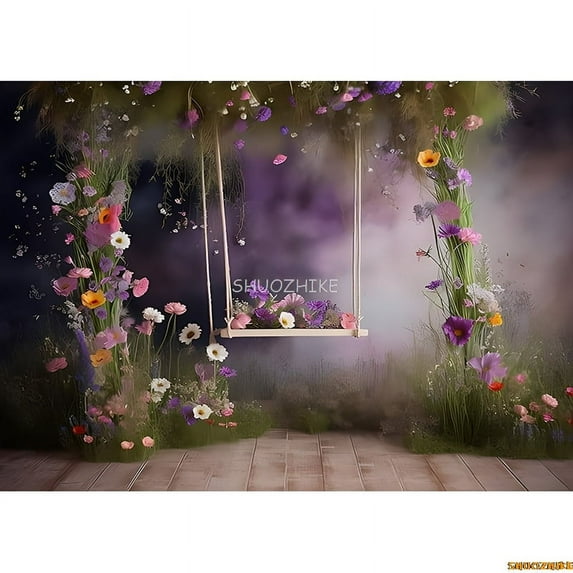 Flower Wall Wedding Photography Backdrops Indoor Background Ceremony Portrait Photo Studio Props YR-