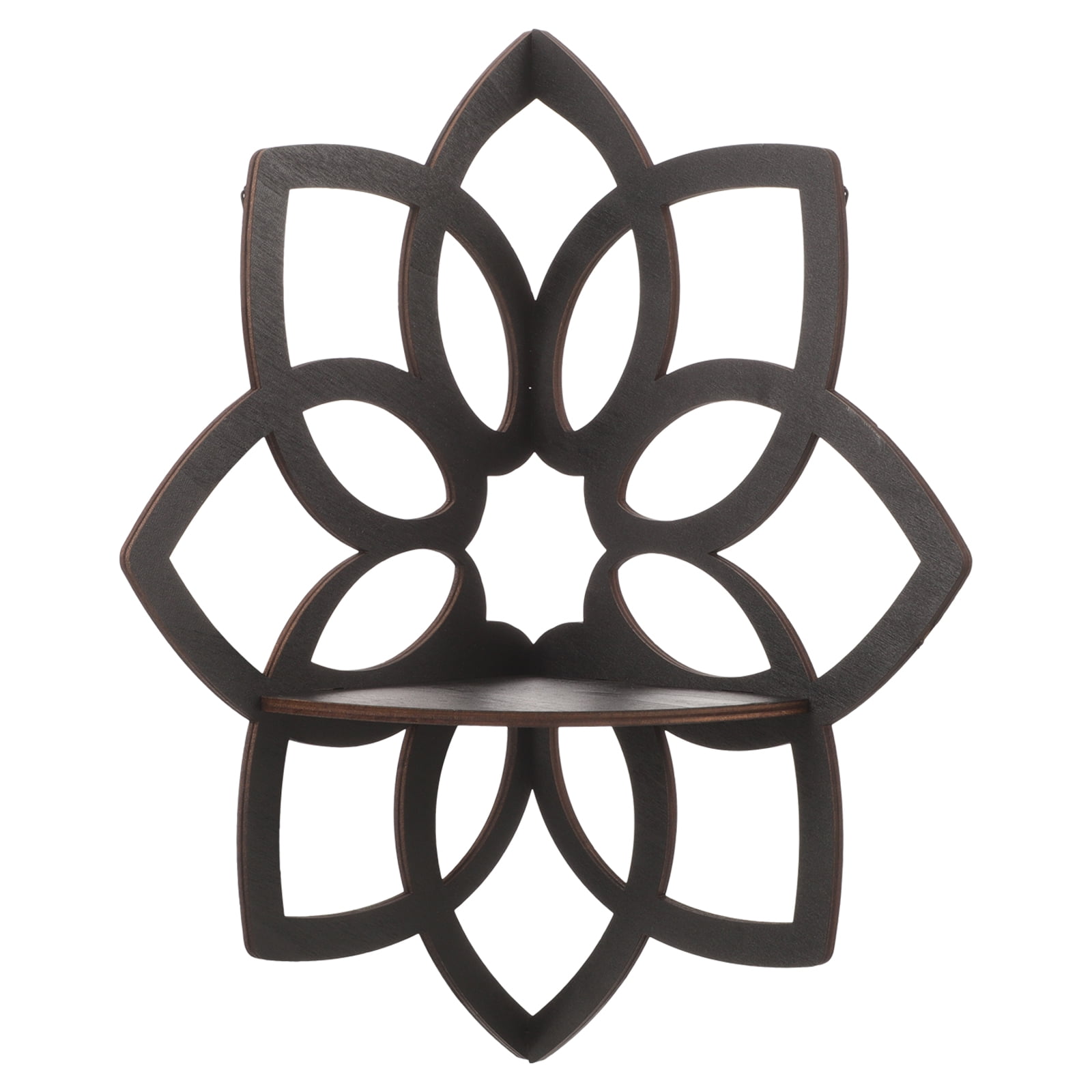 Flower Wallmounted Floating Shelf Bedroom Display Floating Shelf Small