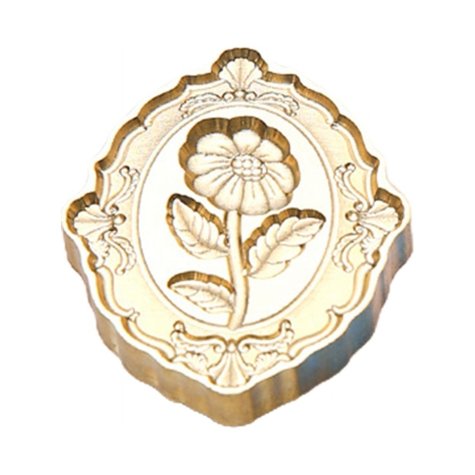 Pansy Flower Wax Seal Stamp - Botanical Design For Wedding Invitations & Letters