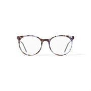 Flower Womens FLR6048 Prescription Eyeglasses with Case, Pink/Brown