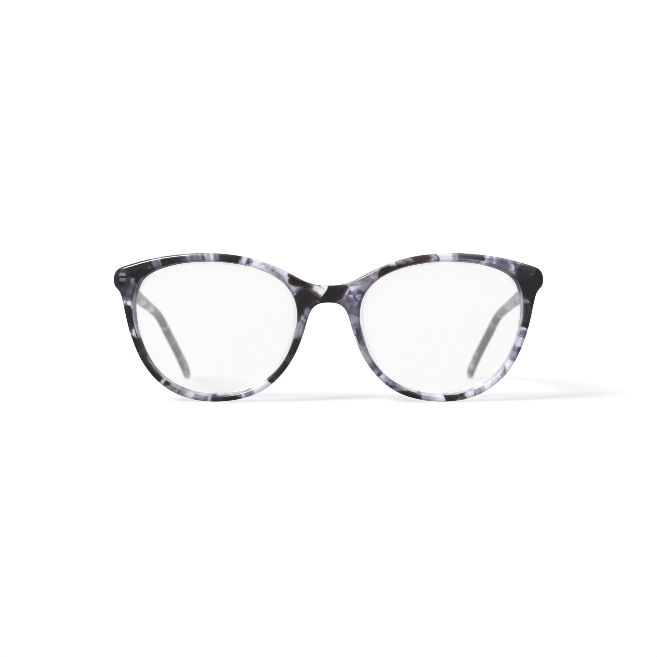 Flower Women's FLR6052 Prescription Eyeglasses with Case, Purple Pearl