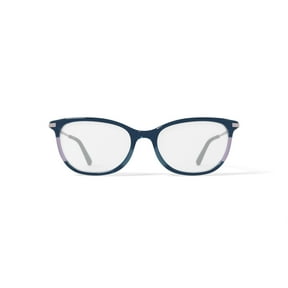 Flower Women's Prescription Eyeglasses with Case, FLR6056, Green Pink, 54mm, 1 Pair