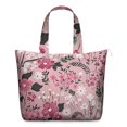 thumbnail image 1 of Flower Women's Large Weekend Travel Bag Moving Canvas Handbag Thick Double Layer Beach Weekend Travel Unisex Hospital Maternity Delivery with Toiletry Waterproof, 1 of 5