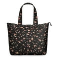 thumbnail image 1 of Flower Women's Large Weekend Travel Bag Moving Canvas Handbag Thick Double Layer Beach Weekend Travel Unisex Hospital Maternity Delivery with Toiletry Waterproof, 1 of 5