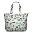 thumbnail image 1 of Flower Women's Large Weekend Travel Bag Moving Canvas Handbag Thick Double Layer Beach Weekend Travel Unisex Hospital Maternity Delivery with Toiletry Waterproof, 1 of 5