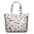 thumbnail image 1 of Flower Women's Large Weekend Travel Bag Moving Canvas Handbag Thick Double Layer Beach Weekend Travel Unisex Hospital Maternity Delivery with Toiletry Waterproof, 1 of 5