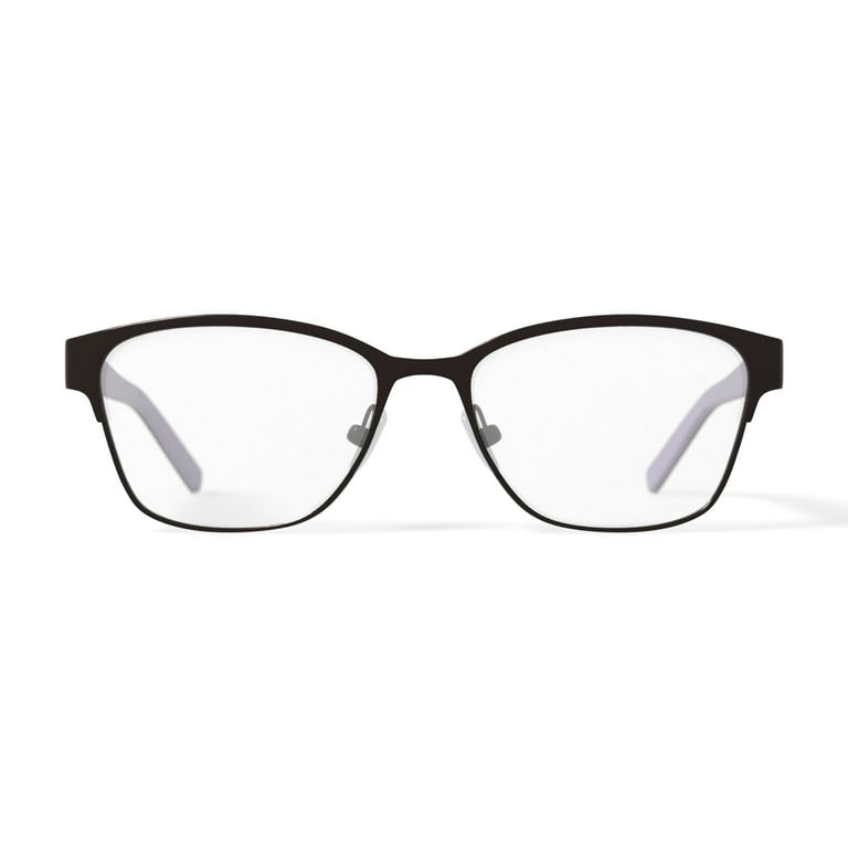 Flower Women's FLR6013 Prescription Eyeglasses with Case, Brown