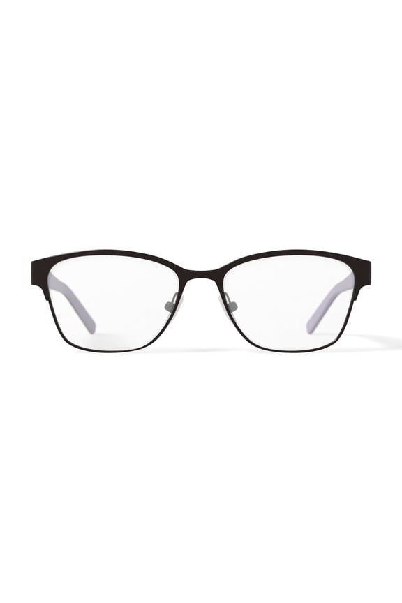 Women's FLR6013 Prescription Eyeglasses with Case, Brown