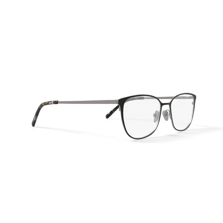 Flower Women s Square Eyeglasses FLR6027 Lindsay Brown 51 16 145 with Case Walmart