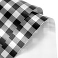 thumbnail image 1 of Uxcell Flower Wrapping Paper Waterproof Floral Wrap Plaid Black & White 22.8 x 22.8 inch Used for DIY Crafts Packaging 10Pcs, 1 of 6
