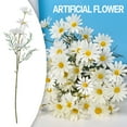 Flower Wreath Daisy Latex Real Bride Wedding Bouquet Home Decoration 1