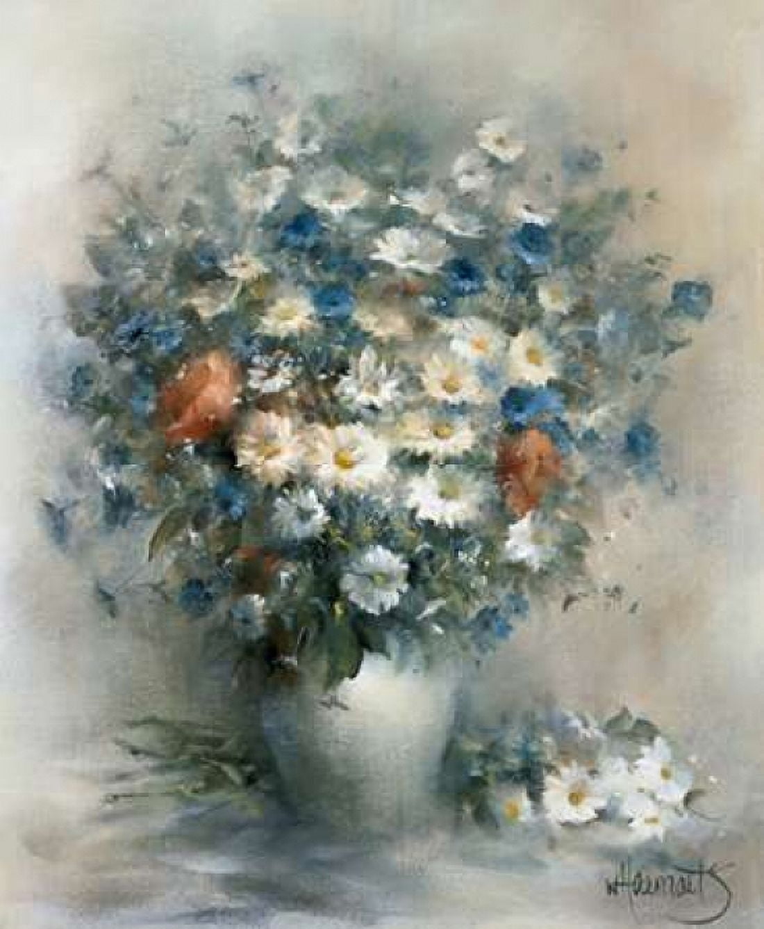Flower bouquet Canvas Art - Willem Haenraets (20 x 24)