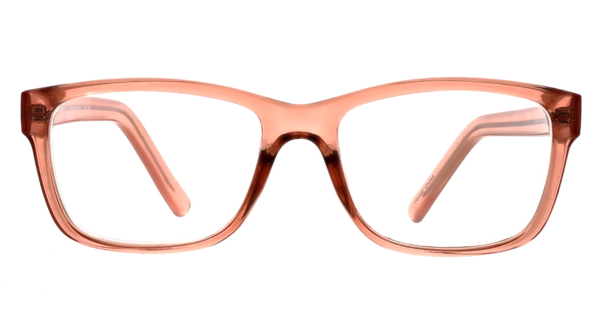 Flower by Drew Barrymore Georgie Blush Crystal 2.50 Reading Glasses